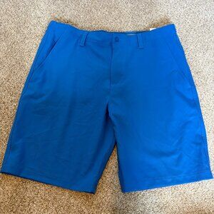 Under Armour Golf Shorts Youth Preppy Boys Blue Size XL